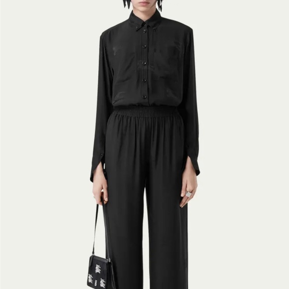 BURBERRY
Ivanna Embroidered Button-Front Blouse - Picture 2 of 11